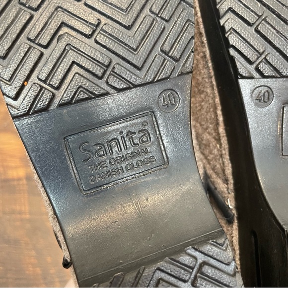 Ava Wool Clog Tan/Stone Size 40/US Size 8.5-9 - Picture 5 of 8